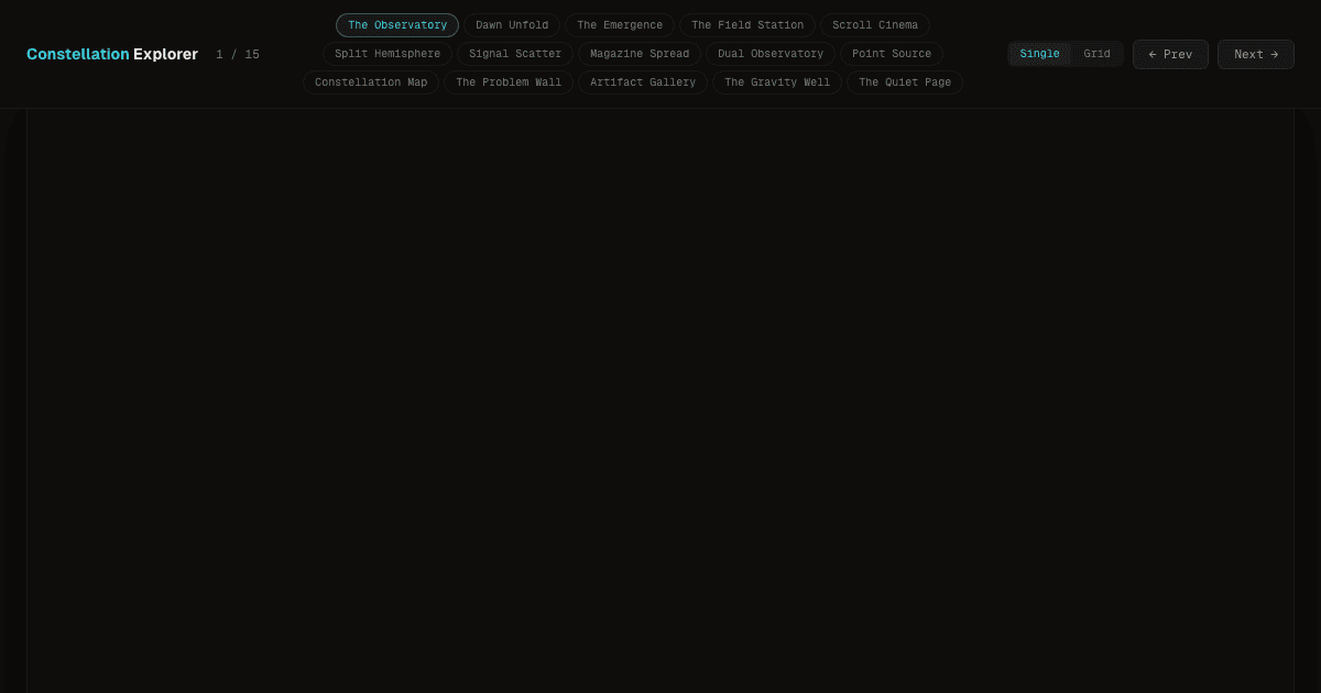 /explore — constellation concept exploration viewer