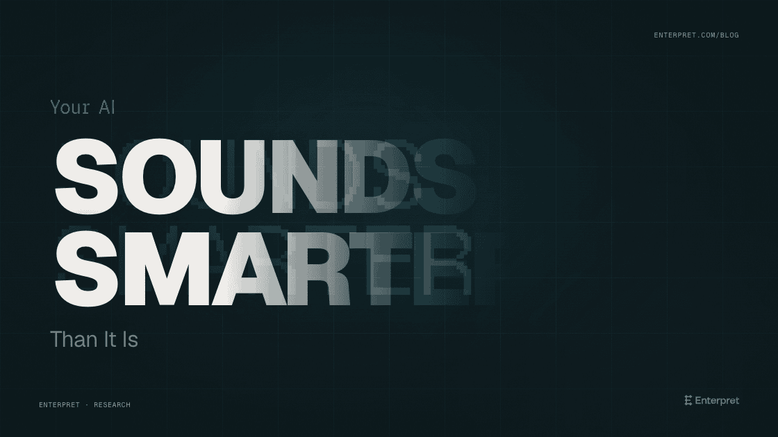 PLG Campaign — Your AI Sounds Smarter Than It Is blog hero